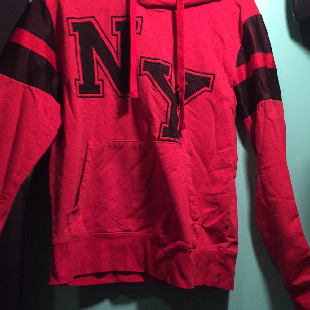Red hoodie